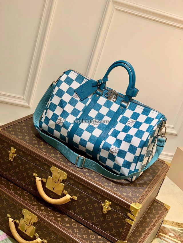 LOUIS VUITTON-N80404 루이비통 틸 다미에 카우하이드 가죽 키폴 반둘리에 45