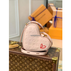 LOUIS VUITTON-M58738 루이비통 라이트 핑크 모노그램 삭 쾨르