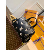 LOUIS VUITTON-M58947 루이비통 블랙/베이지 모노그램 앙프렝뜨 스피디 반둘리에 25