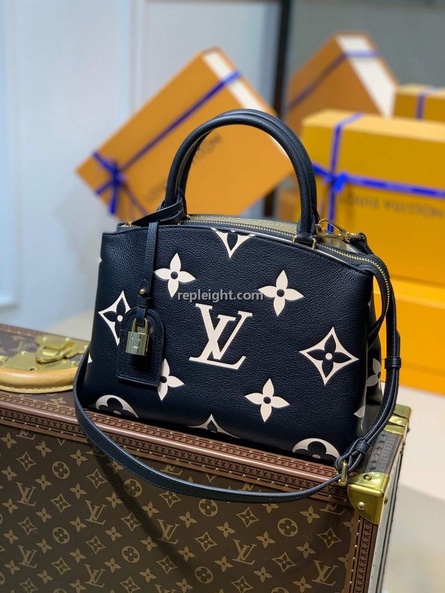 LOUIS VUITTON-M58913 루이비통 블랙/베이지 모노그램 앙프렝뜨 쁘띠뜨 팔레