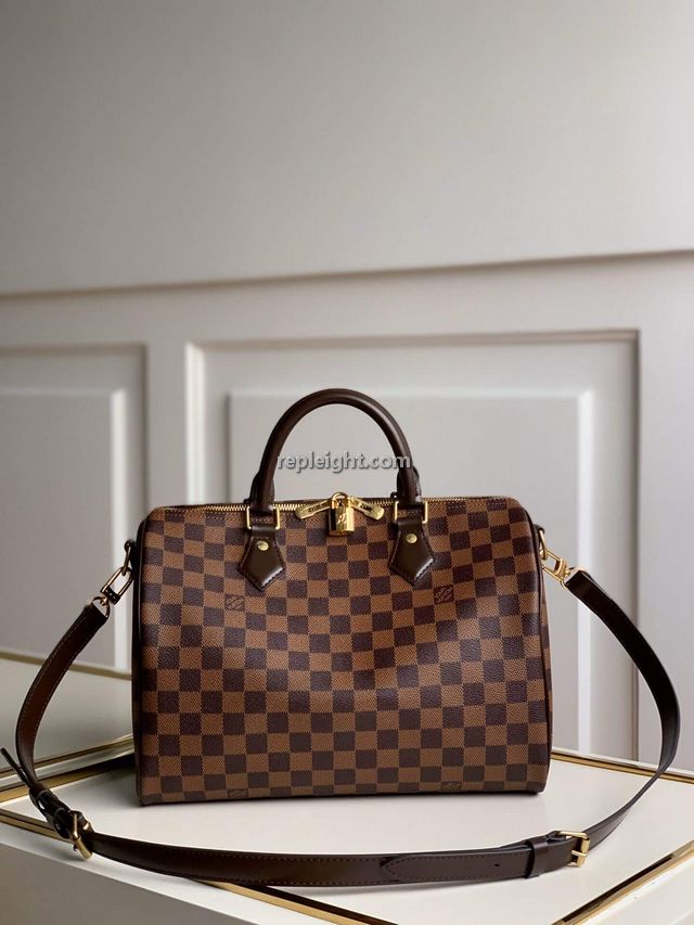 LOUIS VUITTON-N41367 루이비통 다미에 에벤 스피디 반둘리에 30