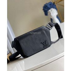 LOUIS VUITTON-M57081 루이비통 블랙 LV 에어로그램 슬링백