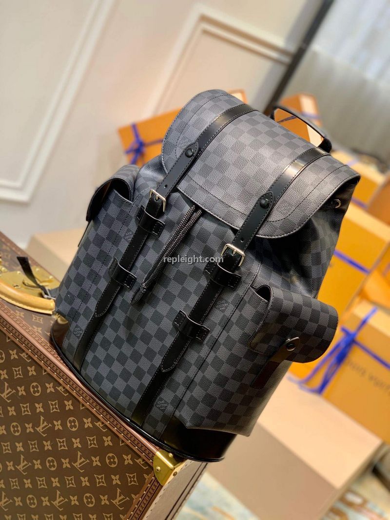 LOUIS VUITTON-N41379 루이비통 다미에 그라피트 크리스토퍼 백팩 PM