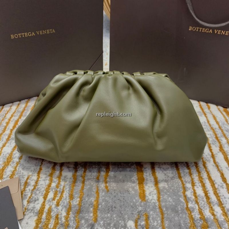 BOTTEGA VENETA-576227 보테가 베네타 머스타드 버터 카프스킨 파우치