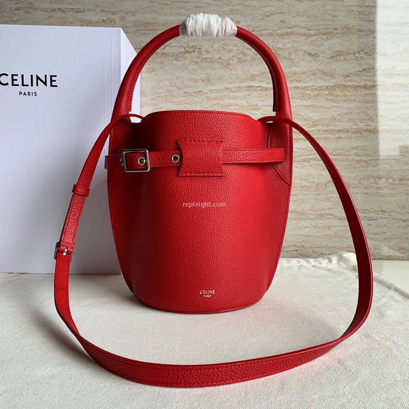 CELINE-187243 셀린느 레드 NANO BIG BAG 나노 빅백 버킷백