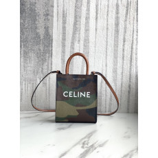 CELINE-8010 셀린느 카키 카모플라쥬 CELINE 프린트 미니 버티컬 카바스 백