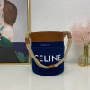 CELINE-196272 셀린느 데님 CELINE 프린트 로프 버킷백