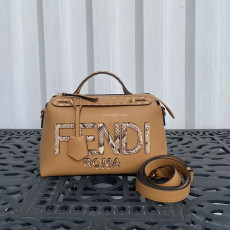 FENDI-8BL146 펜디 브라운 엘라프 바이 더 웨이 미디엄 보스턴 백