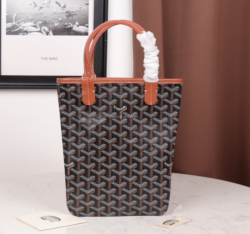 GOYARD-yel627 고야드 탠 미니 포아티에 토트백