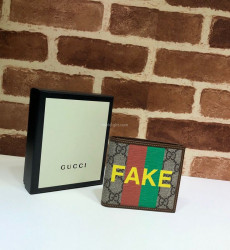 GUCCI-636166 구찌 GG 수프림 Fake/Not 페이크/낫 프린트 반지갑