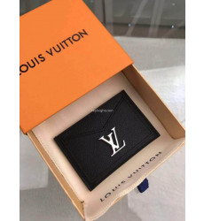 LOUIS VUITTON-M68556 루이비통 느와르 송아지 가죽 락미 카드 홀더