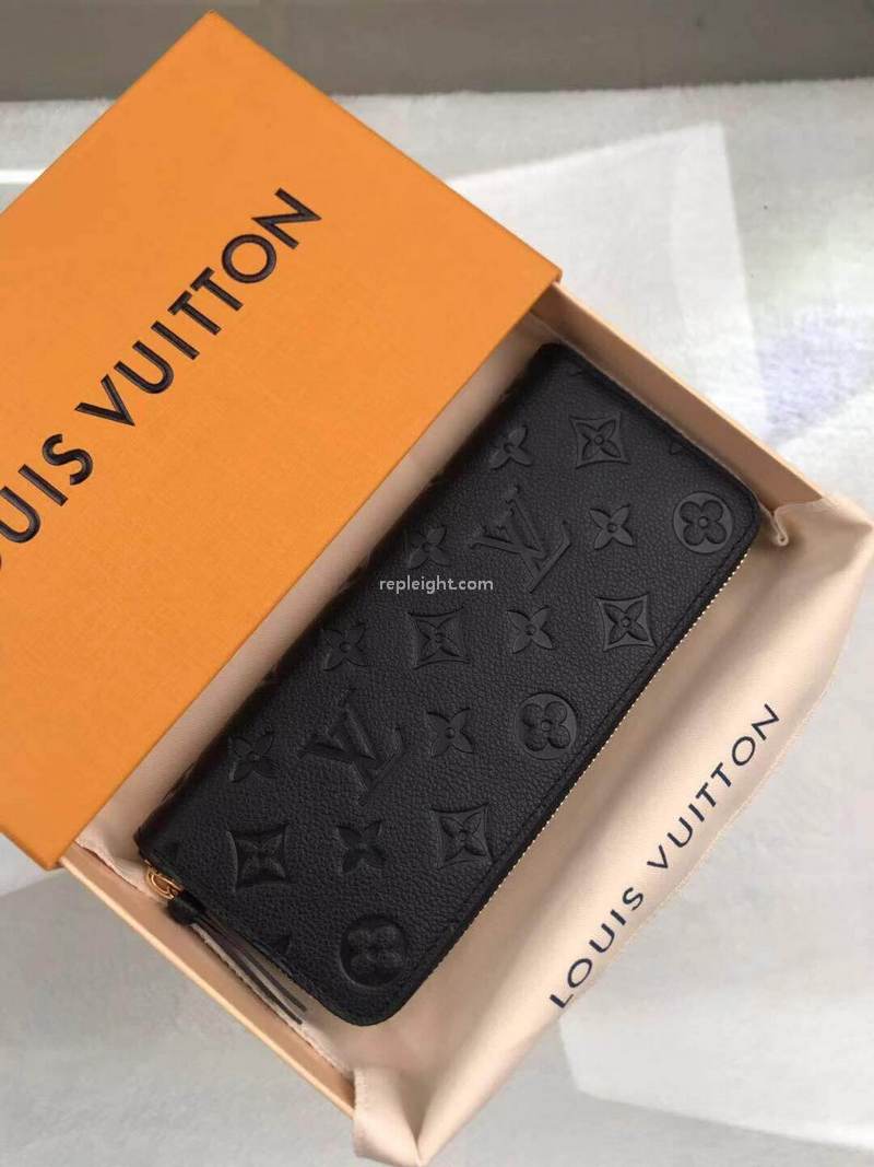 LOUIS VUITTON-M60171 루이비통 모노그램 앙프렝뜨 클레망스 월릿 블랙