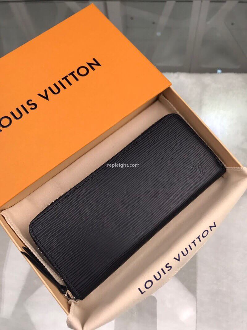 LOUIS VUITTON-M60915 루이비통 에삐레더 클레망스 월릿 Noir