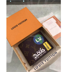 LOUIS VUITTON-M67819 루이비통 모노그램 스티커 프린트 멀티플 월릿