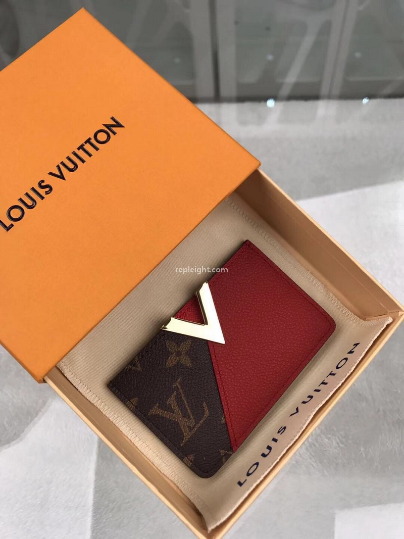 LOUIS VUITTON-M56172 루이비통 모노그램 기모노 카드 홀더 레드