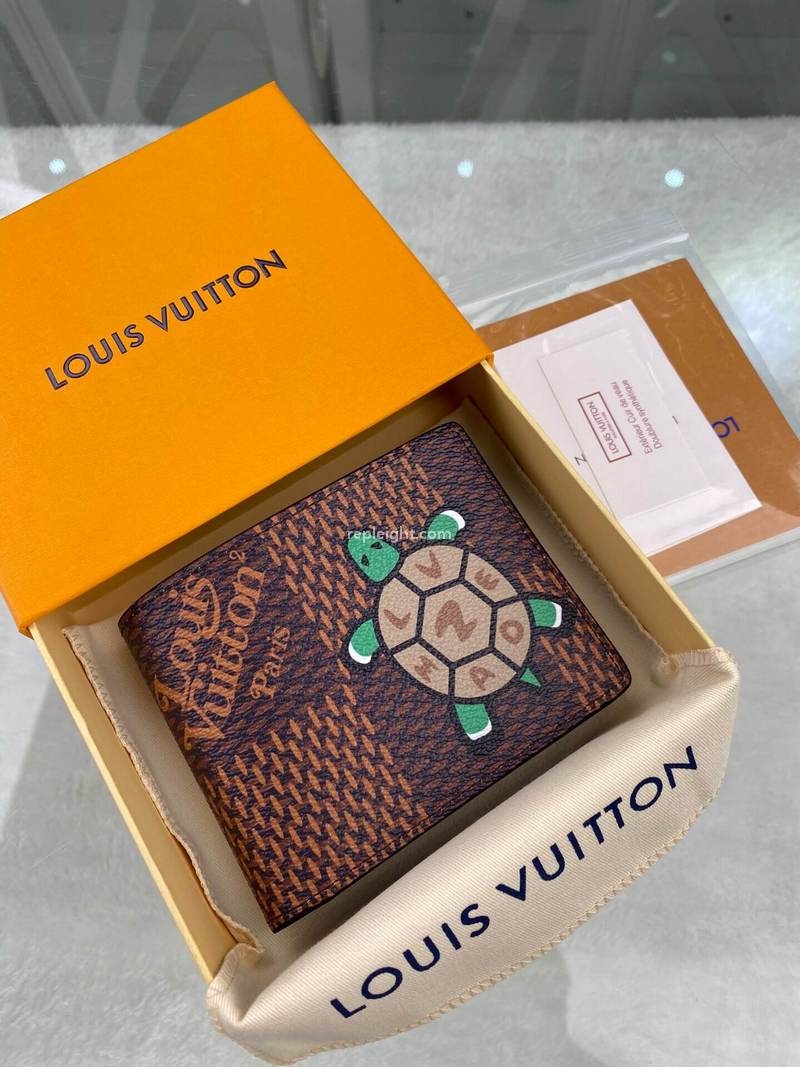 LOUIS VUITTON-N60396 루이비통 자이언트 다미에 에벤 니고 멀티플 월릿