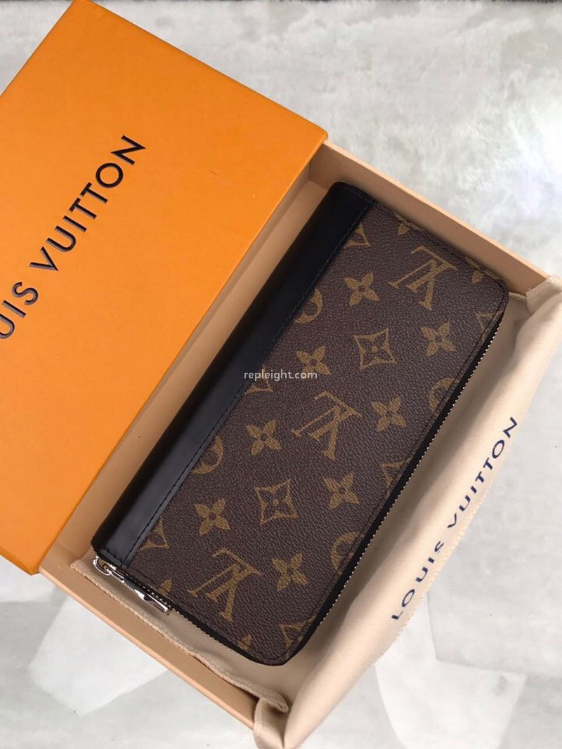 LOUIS VUITTON-M60109 루이비통 모노그램 마카사 지피 월릿 버티컬