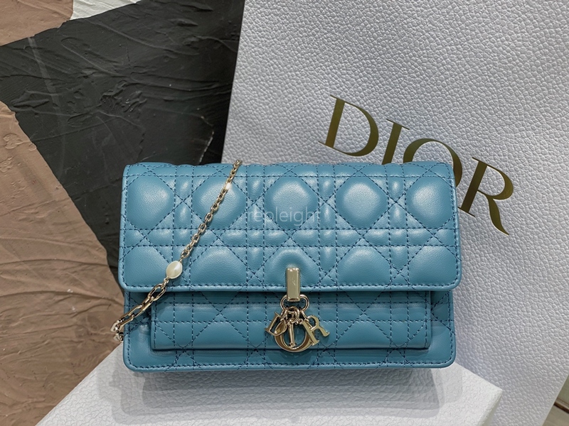 DIOR-LADY DIOR 체인 파우치 S0937ONMJ_M81B