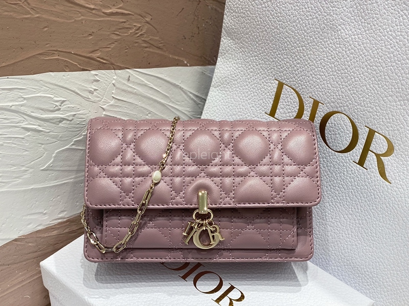 DIOR-LADY DIOR 체인 파우치 S0937ONMJ_M81P