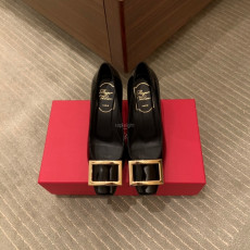 로저 비비에 - Roger Vivier 트럼펫 메탈 버클 펌프스 6.5CM (7)