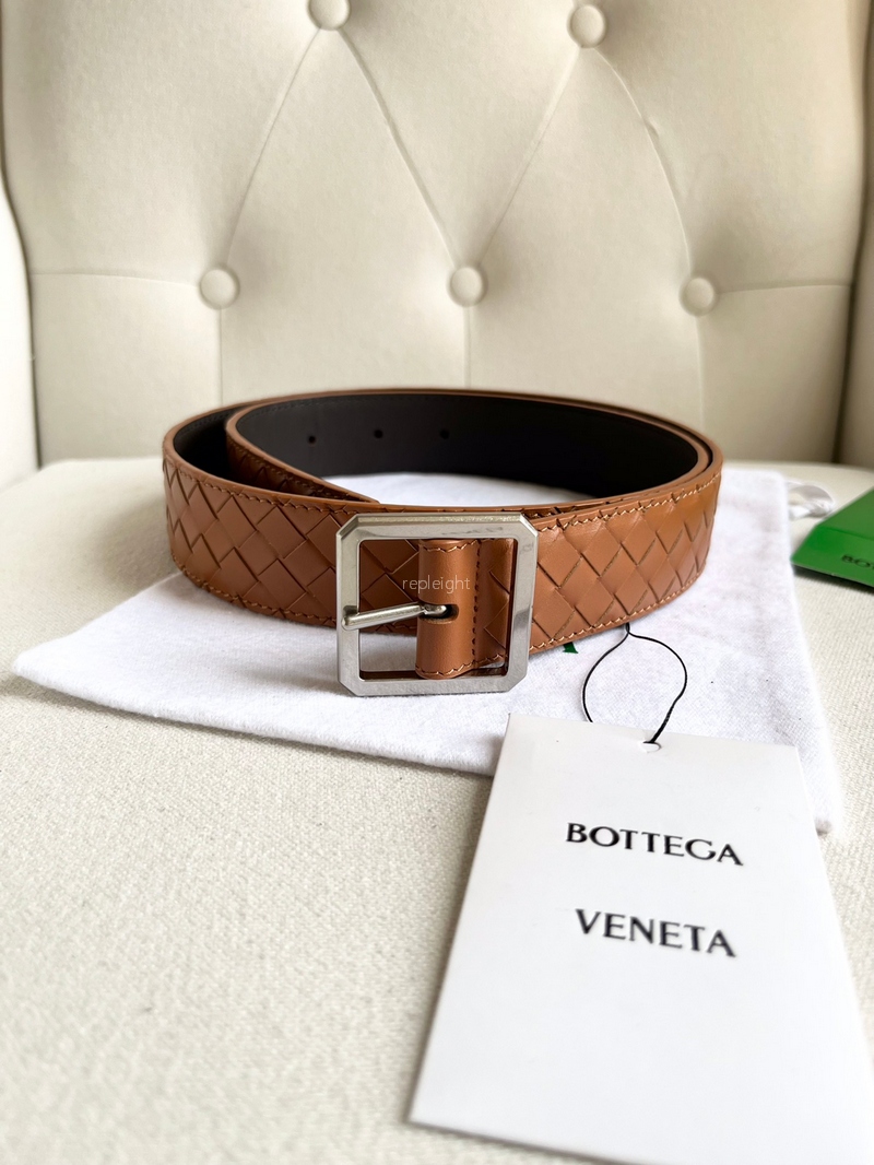 보테가 베네타 - BOTTEGA VENETA 인트레차트 리버시블 벨트 13 (3.5CM)