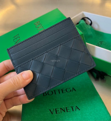 보테가 베네타- BOTTEGA VENETA 635057VCPQ33121 인트레치아토 카드 케이스