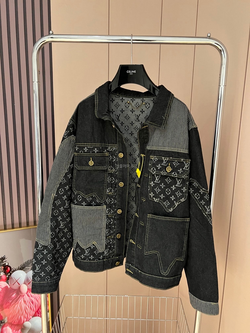 LOUIS VUITTON-루이비통 Louis Vuitton x Nigo Monogram Crazy Denim Workwear Jacket