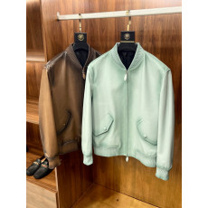 벨루티 - BERLUTI - Patina Leather Bomber