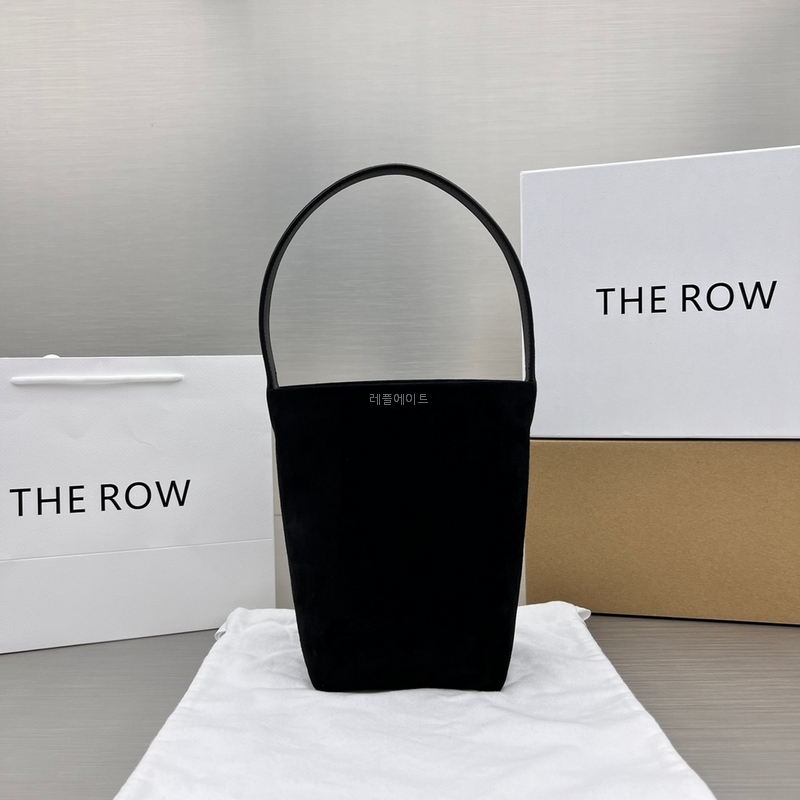 더 로우-THE ROW-W1314L87BLK 스몰 N/S Park Tote 누벅 백