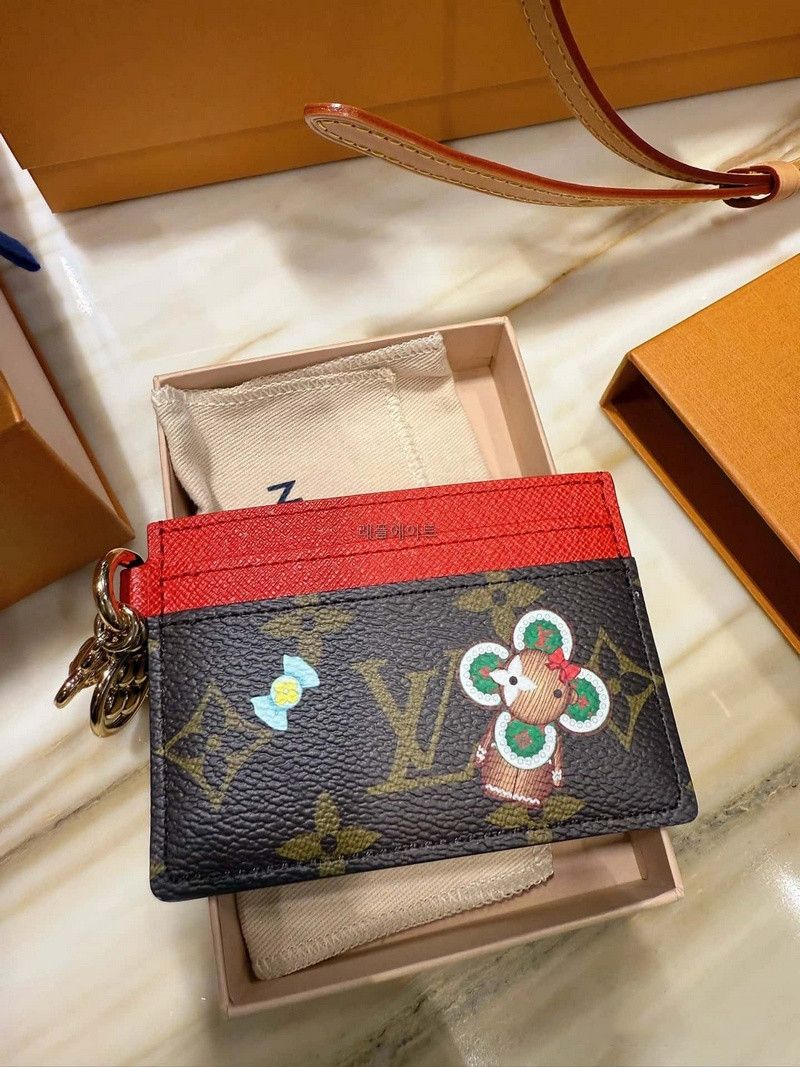 LOUIS VUITTON-루이비통 M12215 LV XMAS VIVIENNE LV 참 카드 홀더